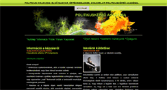 Desktop Screenshot of politikuskepzes.szervezetepites.hu